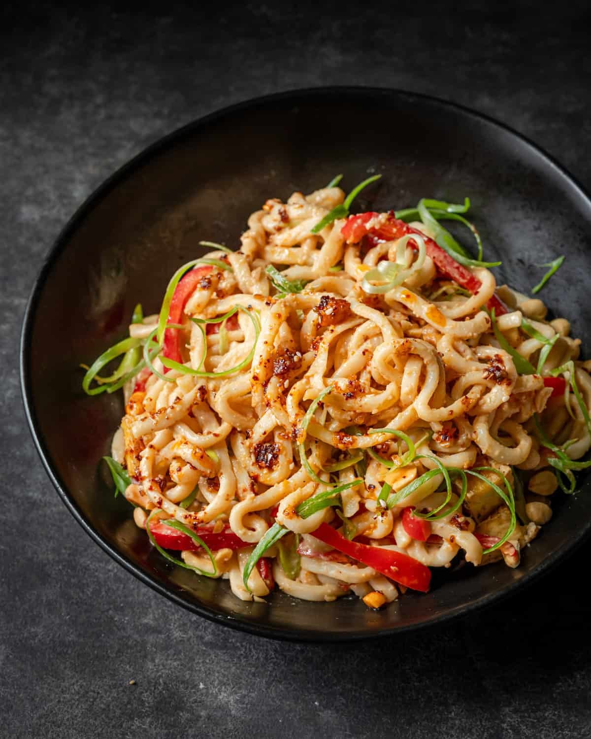 Customizable Rainbow Peanut Noodles: Vibrant Veggies, Easy Swaps